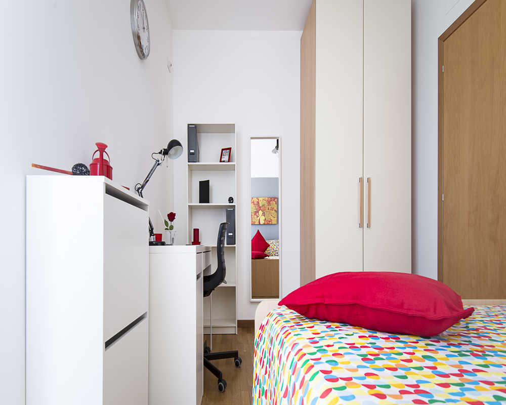 Habitación individual Milano, 4 habitaciones, 13,33m² — foto 3