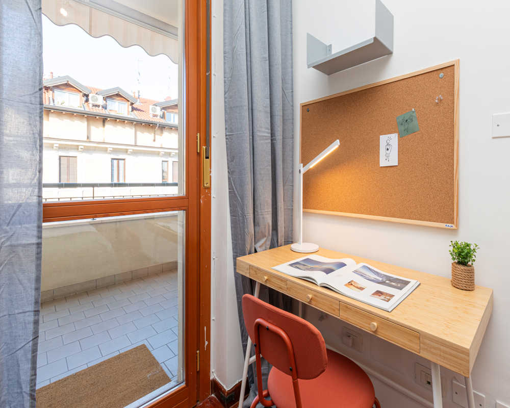 Single room Milano, 4 beds, 12.06m² — photo 8