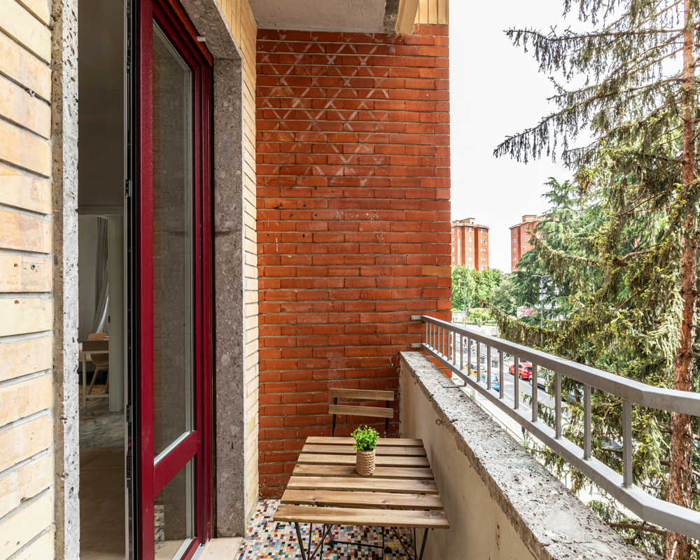 Habitación individual Milano, 3 habitaciones, 9,42m² — foto 4