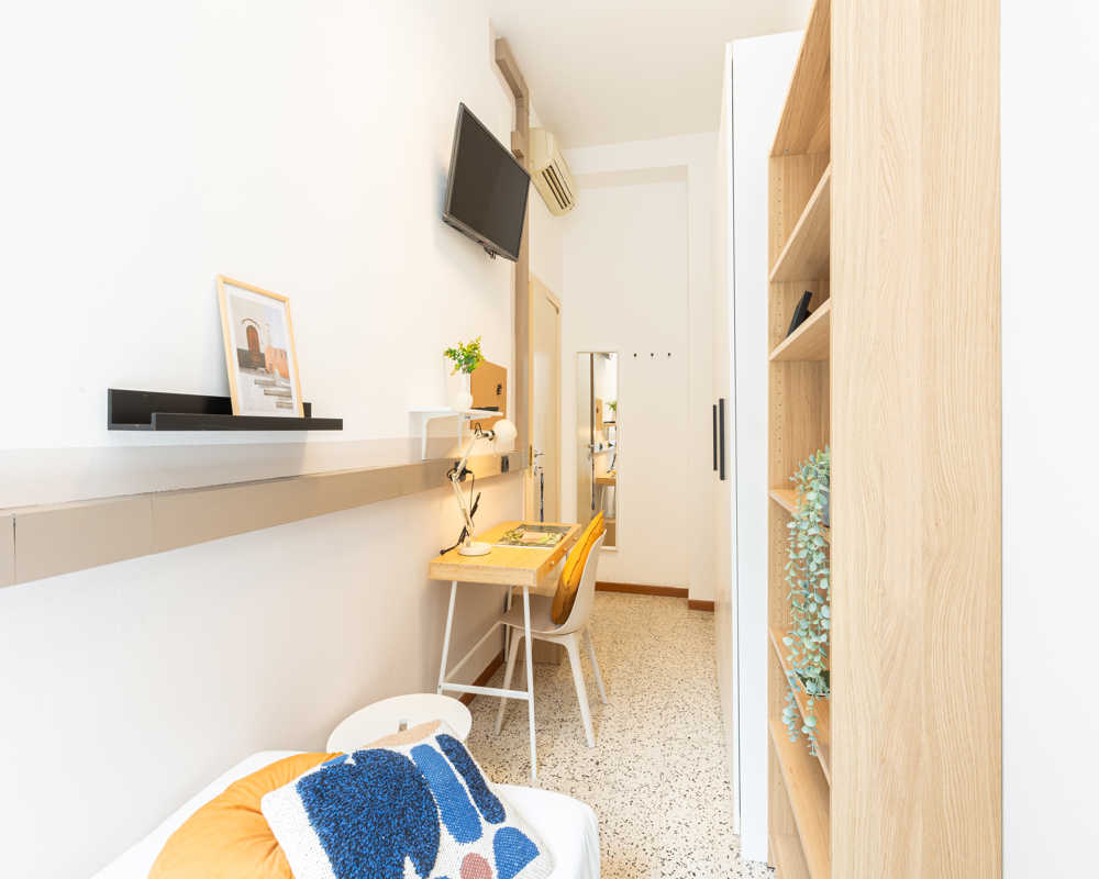 Habitación individual Milano, 5 habitaciones, 10,04m² — foto 5