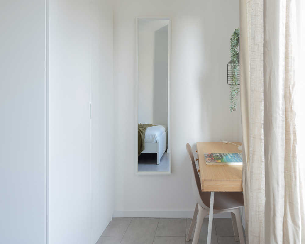 Chambre simple Milano, 3 chambres, 11,34m² — photo 5
