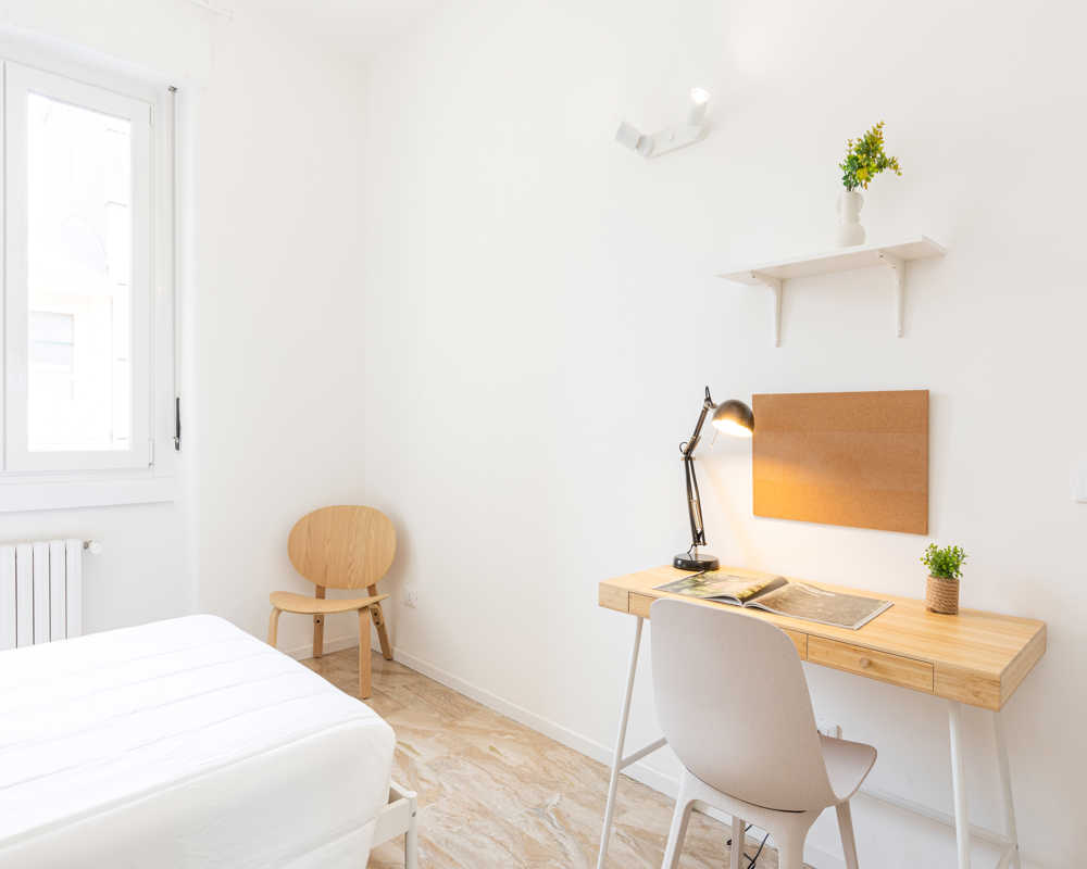 Habitación individual Milano, 3 habitaciones, 15,49m² — foto 7