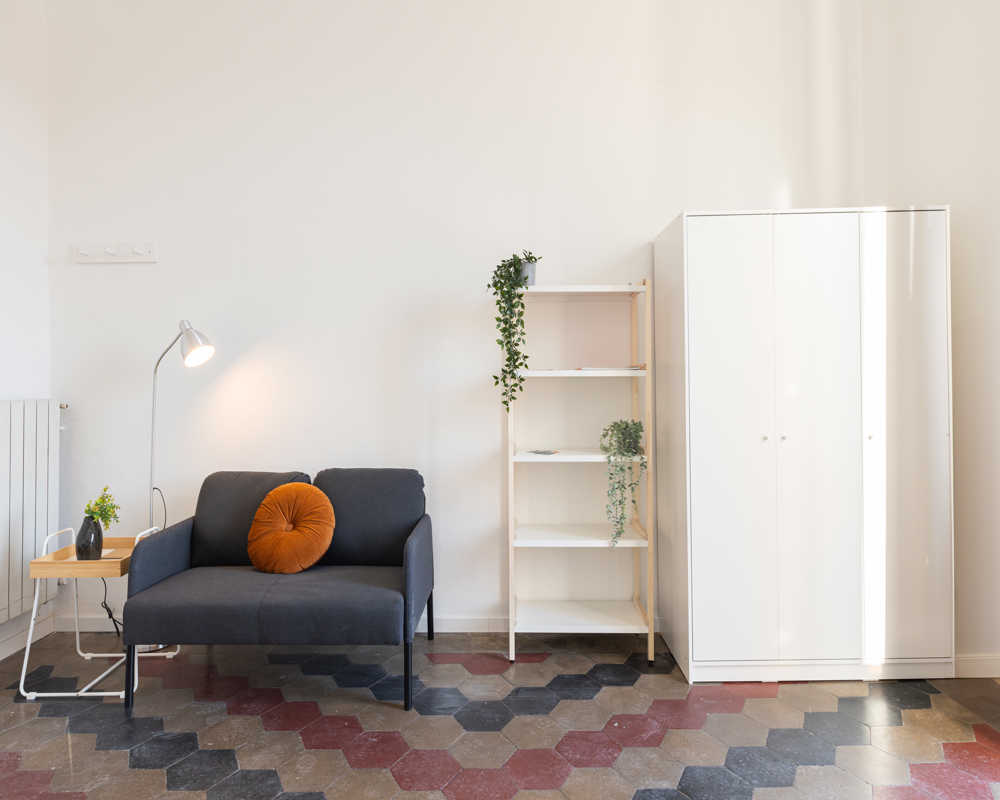 Chambre simple Milano, 2 chambres, 21,33m² — photo 17