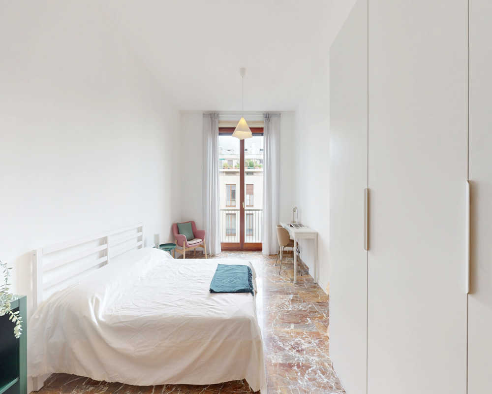 Camera singola Milano, 5 camere, 20,24m² — foto 20