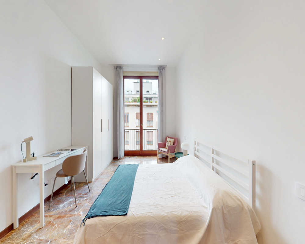 Single room Milano, 5 beds, 20.83m² — photo 14