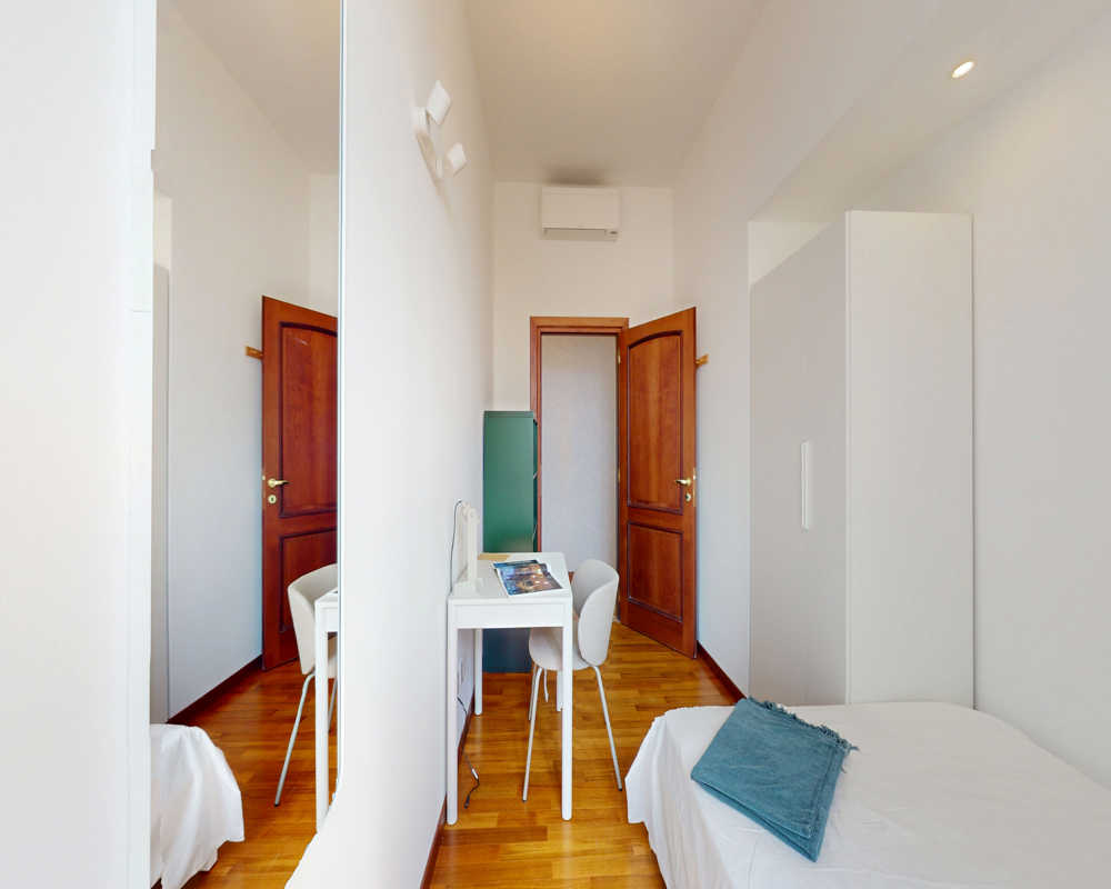 Habitación individual Milano, 5 habitaciones, 10,42m² — foto 3