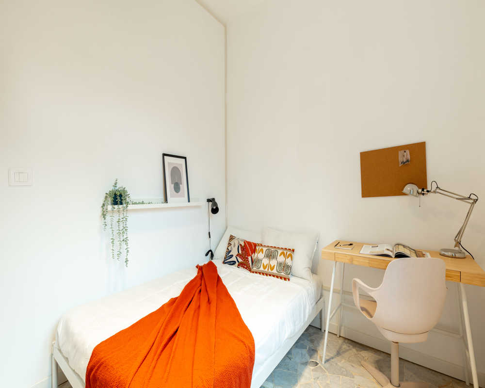 Chambre simple Milano, 4 chambres, 11,16m² — photo 4