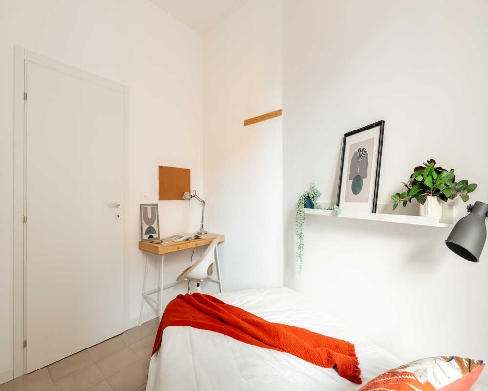 Chambre simple Milano, 3 chambres, 9,55m² — photo 7