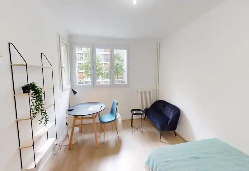 Unclear image due to heavy digital corruption; I cannot reliably determine the room type or write a useful listing description.