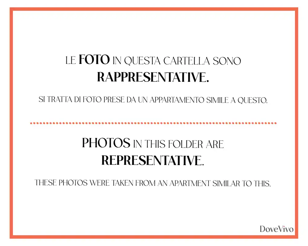 This image is a placeholder sign stating that the photos are representative; it does not show any room or furnishings.