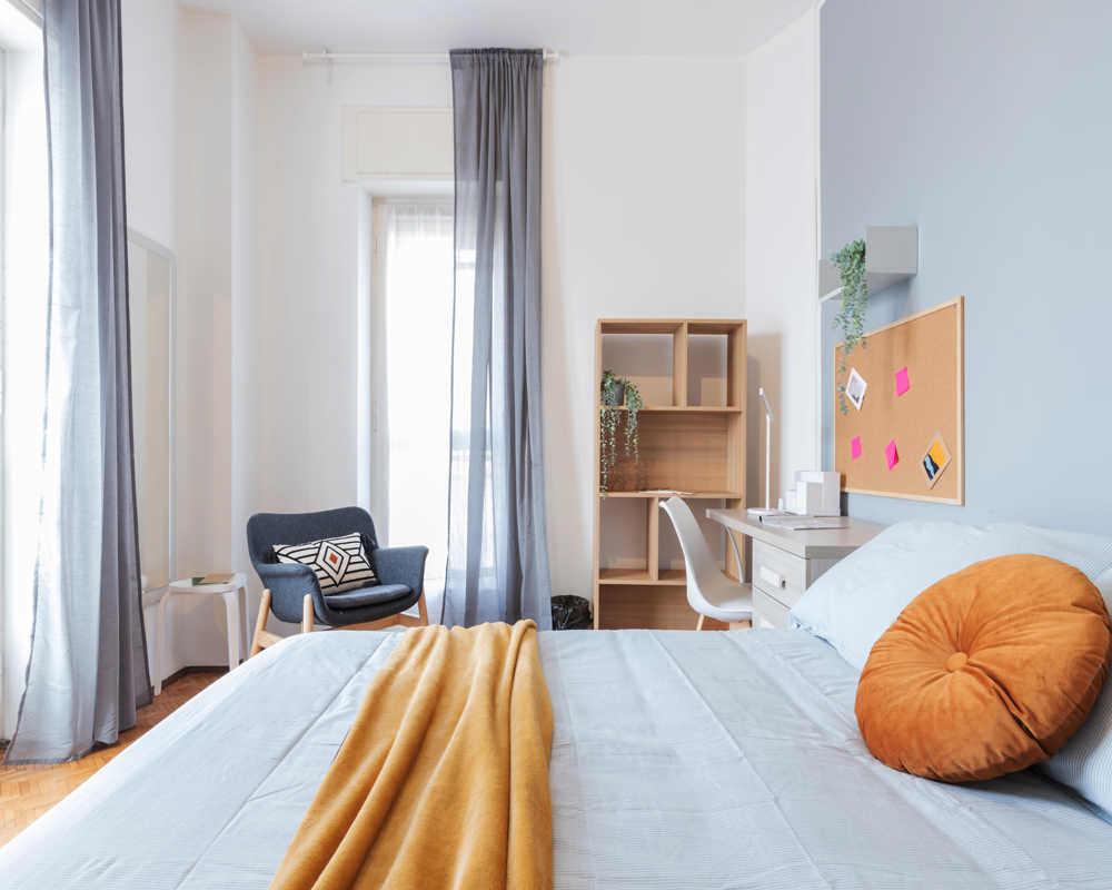 Camera singola Torino, 3 camere, 19,21m² — foto 6