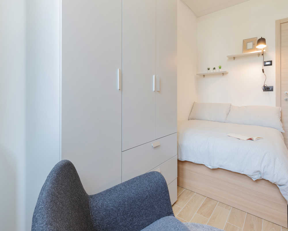Chambre simple Torino, 4 chambres, 12,65m² — photo 15