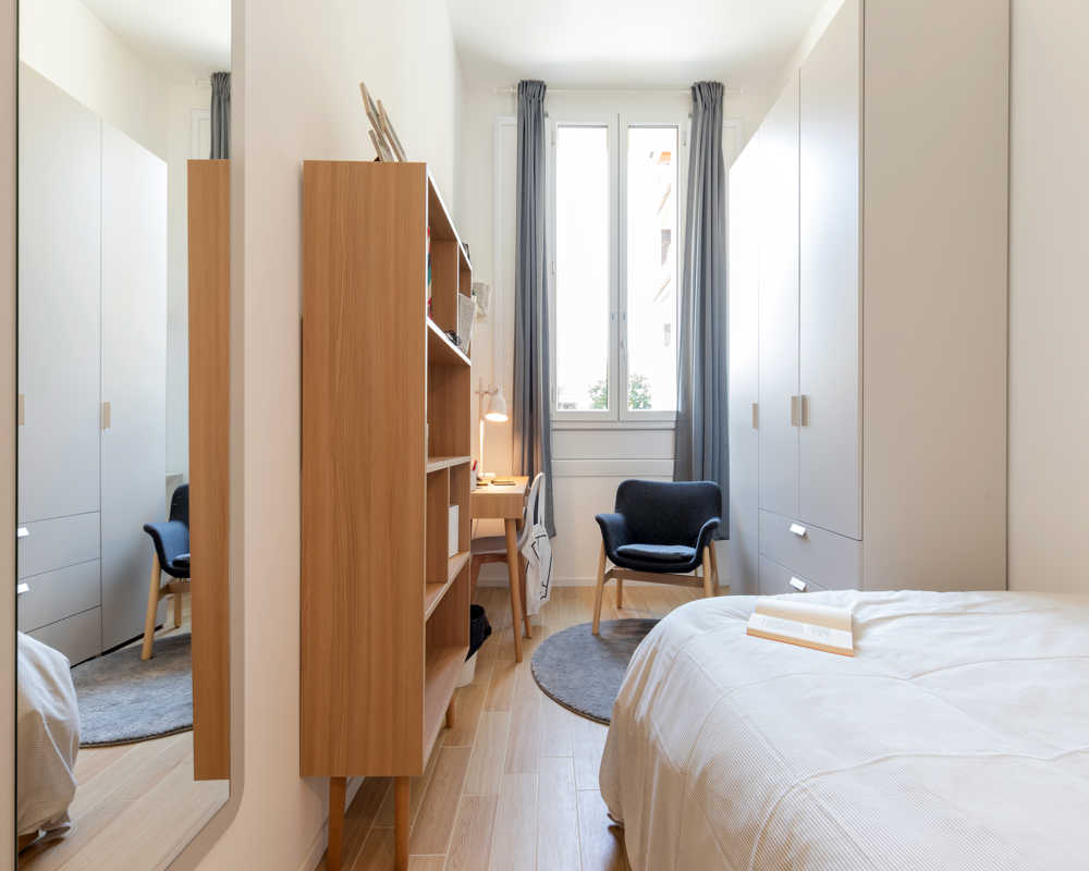 Chambre simple Torino, 4 chambres, 12,65m² — photo 16