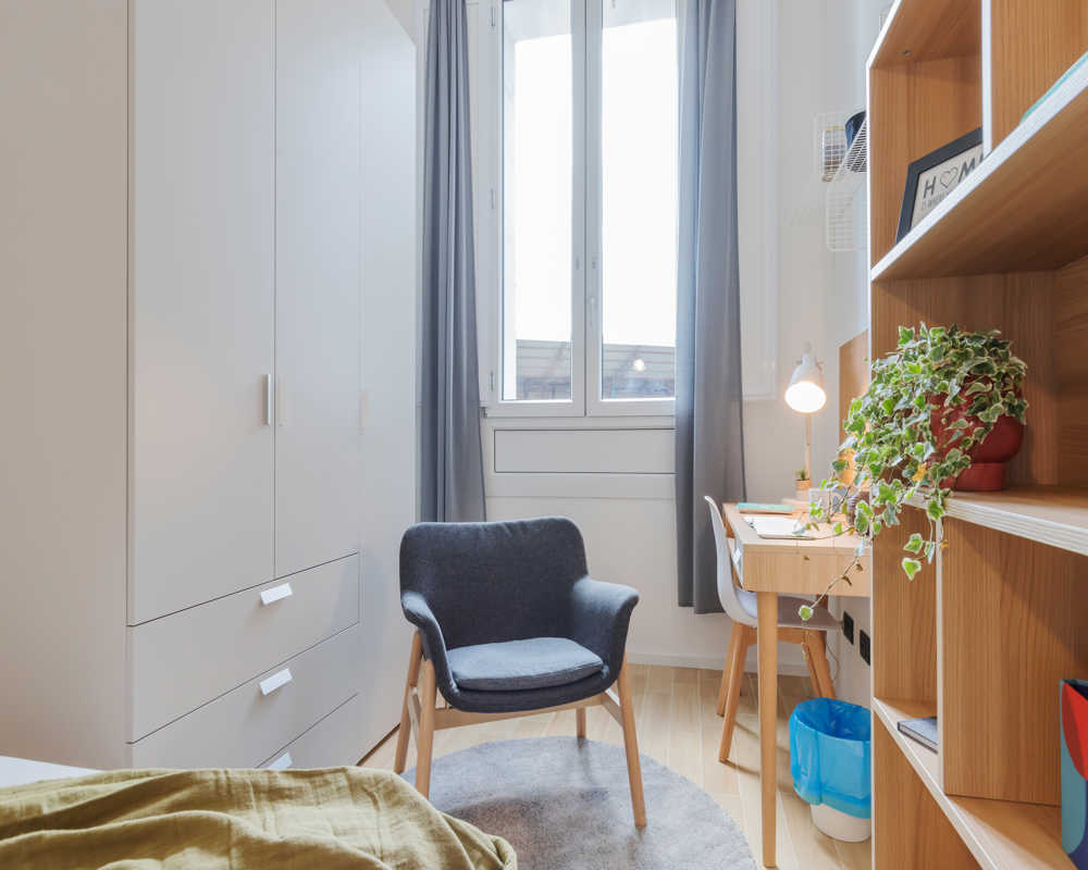 Chambre simple Torino, 4 chambres, 12,63m² — photo 27