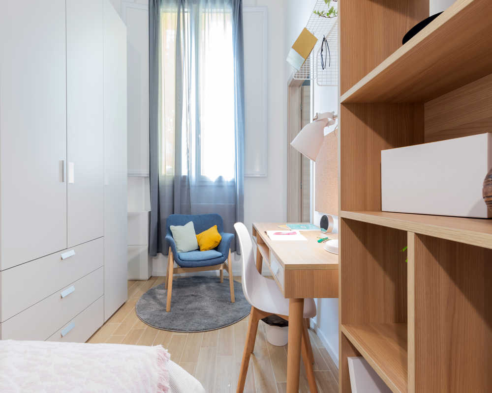 Chambre simple Torino, 6 chambres, 12,68m² — photo 35