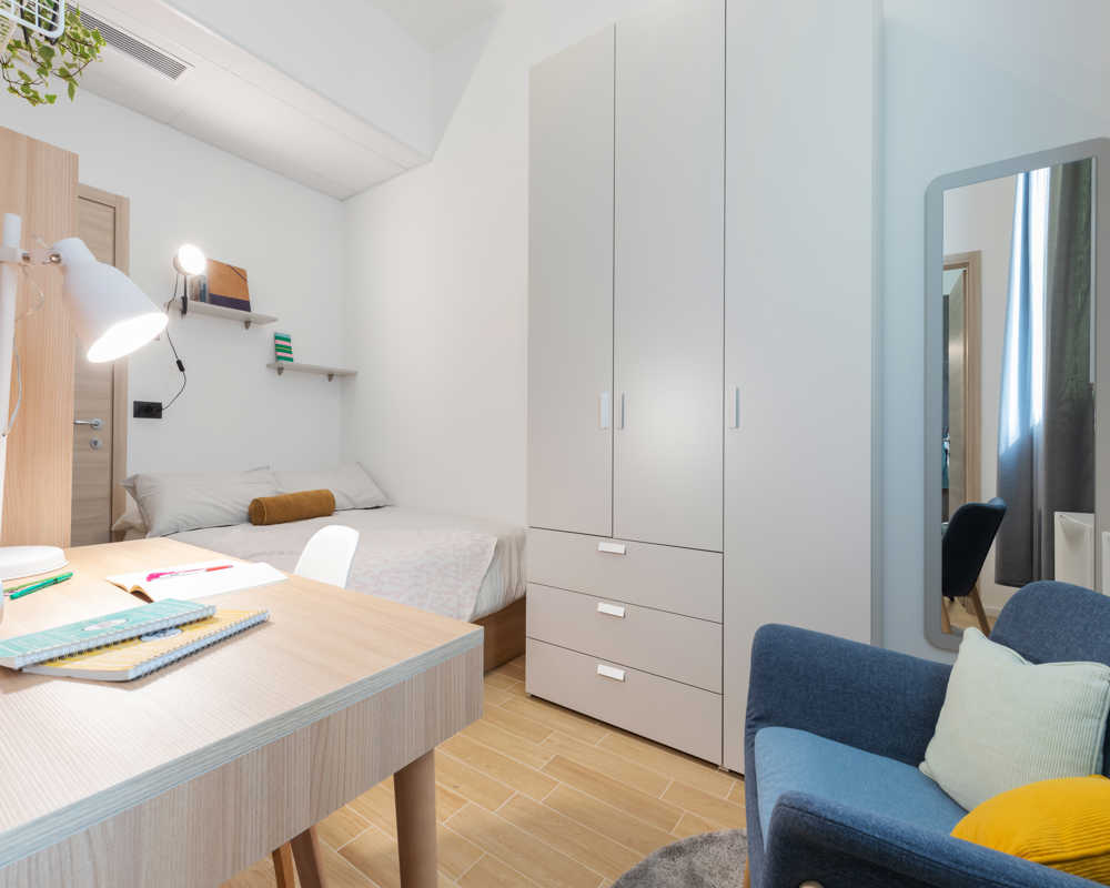 Chambre simple Torino, 6 chambres, 12,68m² — photo 36