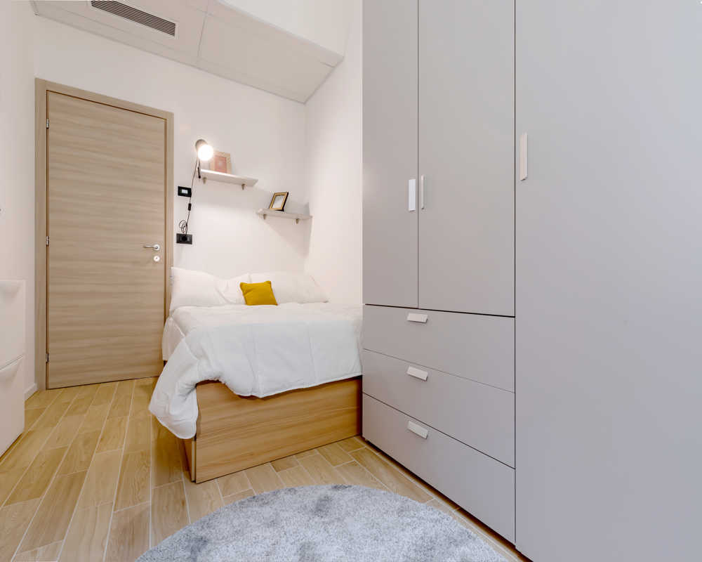 Habitación individual Torino, 7 habitaciones, 12,82m² — foto 25