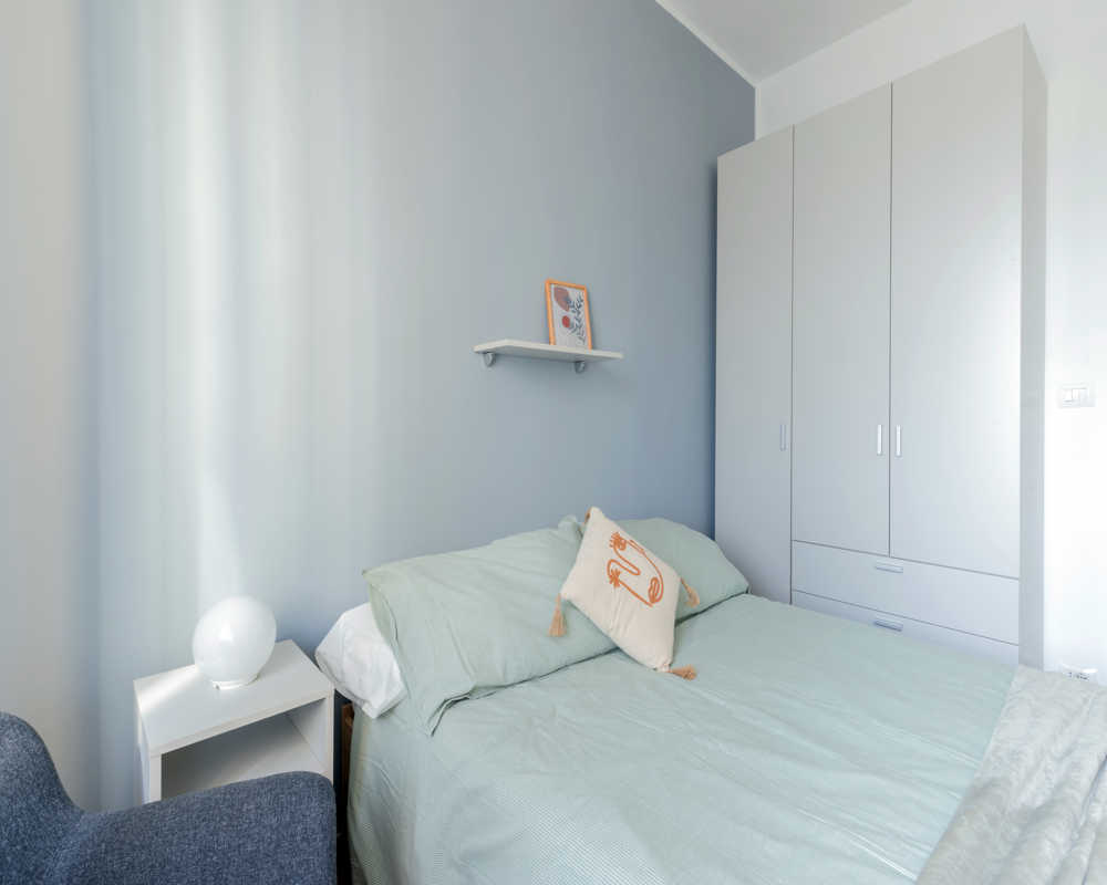 Habitación individual Torino, 3 habitaciones, 13m² — foto 9